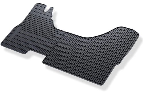Mossa Tappetini auto in gomma compatibili con Iveco Daily IV Van (2006-2011) - tappeti gomma neri