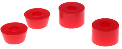 MagiDeal 2-Set Skateboard Longboard Bushings Set 90A, Rot