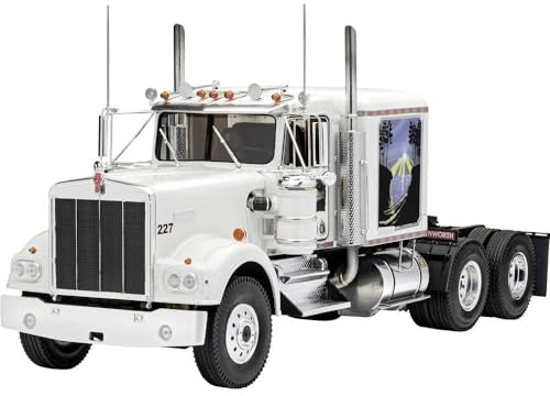 Revell Modellbausatz Kenworth Truck I Maßstab 1:25 I Detailliertes Truckmodell I Ideal für LKW-Fans und Modellbauer I Authentische Nachbildung des Kenworth