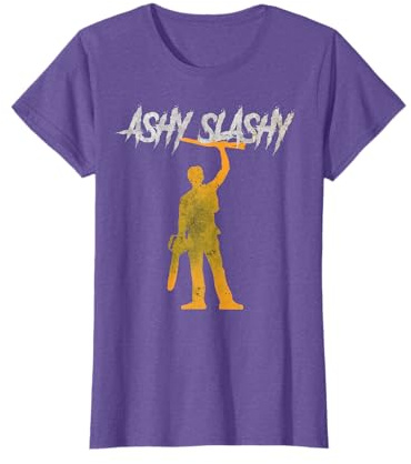 ASHY SLASHY My Boomstick Shotgun Chainsaw Dead Tee Evil T-Shirt