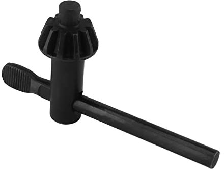 Utoolmart Bohrfutterschlüssel, 25 mm Durchmesser, 9 mm, Pilot-T-Typ, Karbonstahl, Schwärzung, 5–20 mm, Bohrfutterschlüssel, Anziehen, Lösen für elektrische Bohrmaschinen, Spannwerkzeug, 1 Stück
