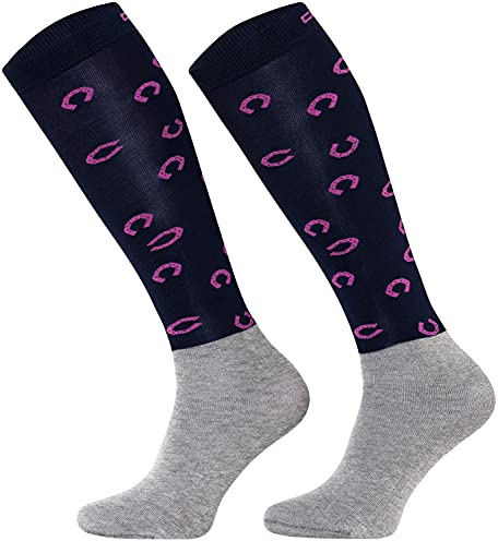 TODO Chaussettes d'équitation confortables STPJM pour fille et femme, estivales, fines, respirantes | Chaussettes d'équitation pour fille et garçon, 35-38