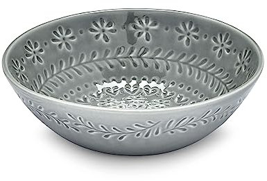 Cooksmart British Designed Serving Bowl | Salad Bowl Perfect for The Dinner Table | Serving Bowls Great for Serving Pasta, Salad, Snacks, Deserts - Purity