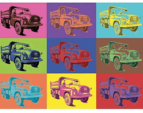 Puzzle 1000 pièces : Pop Art Tatra