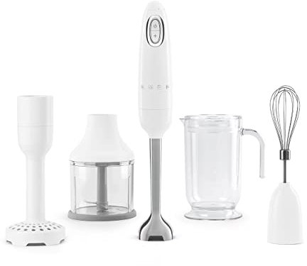 SMEG HBF22WHEU Stabmixer, Plastic, 14 liters, Weiß
