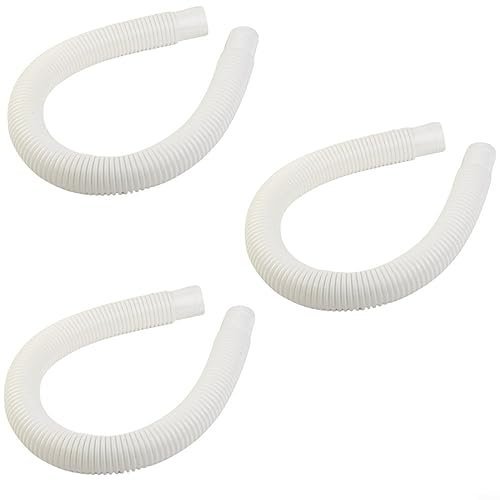 3 Pcs Pool Skimmer Schlauch Ersatz für Intex 10531, 1,57inch x 30inch Skimmer Ersatzschlauch für Vakuum