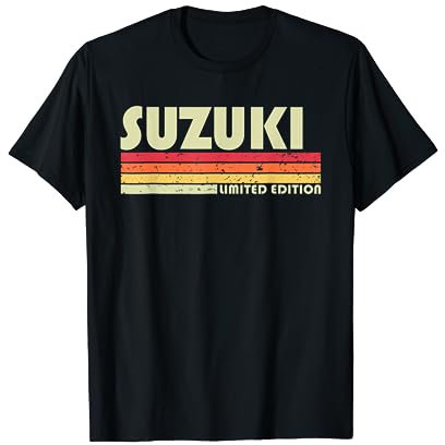 Suzuki Retro Vintage Japanese name T-Shirt