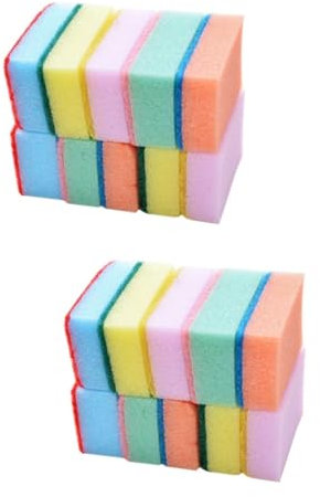 GLEAVI 2 Sets Küchenschwamm Zum Waschen Reinigungsschwamm Geschirrspülpad Schwamm Zum Geschirrspülen 50 Stück * 2