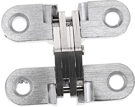 Hemobllo Selbstschließendes Edelstahlscharnier Verstellbares Türscharnier Automatisch Schließendes Scharnier Für Türen Und Schränke Langlebig Und Rostfrei