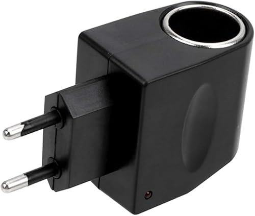 Adaptateur d'alimentation de Voiture, Convertisseur de Tension d'alimentation CA à CC, Adaptateur Allume-Cigare 220V à 12V,6W
