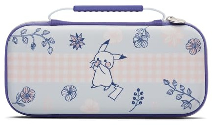 PowerA Protection Case for Nintendo Switch - OLED Model, Nintendo Switch and Nintendo Switch Lite - Pikachu Garden, Protective Case, Gaming Case, Console Case, Accessories, Officially licensed