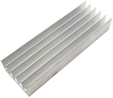 TVOLRFNIY 2 Stück 120 x 40 x 20 mm Aluminium-Kühlkörper for COB-LED-Lampenbeleuchtung, 120 x 40 mm Kühler