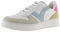 Victoria Basket Basse Madrid Effet Cuir & Pièces Multicolores en Croûte De Cuir 1258246 pour Femme Fucsia 39