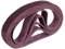 5 unidades 3 M SC-BS S cotch Brite banda de lijado de fieltro, lijadora de banda de tubos, tamaño mediano, rojo, 40 mm x 760 mm