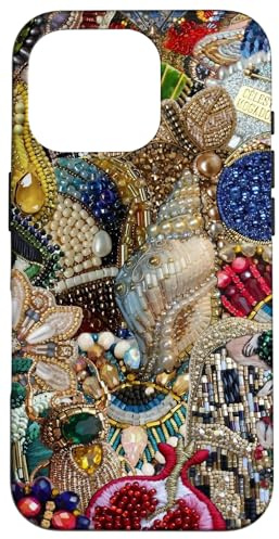 Vintage Mosaic Collage Scrapbook Tiles Y2K Eclectic Case for iPhone 16 Pro