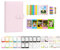Aisnyho Instant Film Accessories Kit for Instax Mini LiPlay 12 11 9 8+ 8 evo 99 SE 40 90 70 50S 26 25 7S Camera,Include Album/Film Stickers/Mini Frames/Hanging Frame (Blossom Pink)
