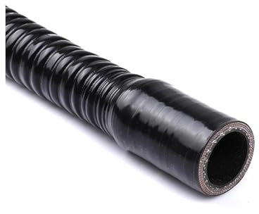 Auto Lufteinlass Auto-Silikon-Flexschlauch ID 60 63 70 76 Mm Für Wasserkühlerrohr Für Lufteinlass Hochdruck-Gummi-Verbindungsrohr Ansaugschlauch(Schwarz,ID 70mm)