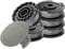 XIJIANG 5 Bobines et Fil Ø1,65mm 6m F016800569, avec Couvercle de Bobine de Rechange F016F05320 Compatible avec Bosch EasyGrassCut 18/23/26/18-230/18-260