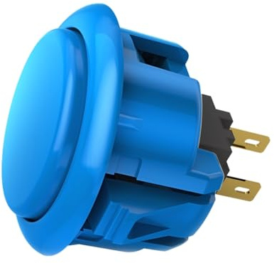 Flaroey Push Button 30mm for Game Machine Joystick Controller Zero Delay Control Button