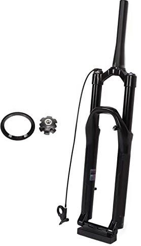 Mountainbike-Vorderradgabel, Fahrrad-Boost-Wellengabel, Dämpfungseinstellung, Federgabel, 140-Takt, 34-mm-Innenrohr