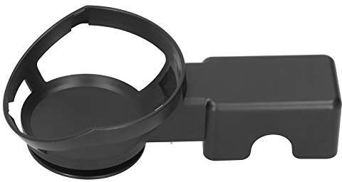 SAXOJONON Wandhalterung für Dot 4. Generation, Ladekabelhalter ohne Bohrinstallation, Kabelmanagementsystem für Echo-Geräte (Amazon 4. Generation schwarz)