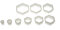 Silikomart 72.306.87.0069 NYLON CUTTER 06 REGULAR HEXAGON - FROM 3X2.5 CM TO 12X10 CM