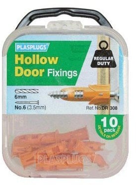 Plasplug 2 X Dr308 Panel Door Fixing (10)