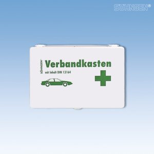 KFZ-Verbandkasten ST-weiß mit Füllung Standard DIN 13164