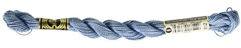 DMC 115 5-932 Pearl Cotton Thread, Light Antique Blue, Size 5