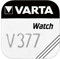 VARTA Lot de 10 Blisters de 1 Pile oxyde argentWatch V377 (SR66) SR626SW 1,55 Volt