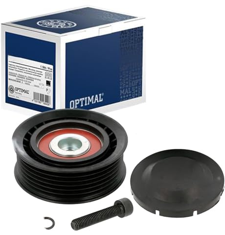OPTIMAL 0-N1313 Spannrolle Keilrippenriemen Kompatibel mit VW Transporter T4 Bus 70B, 70C, 7DB, 7DK, 70J, 70K, 7DC, 7DJ 074145278D | 0-N1313 passend für LT Transporter | 0-N1313