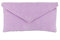 LONI Sac à main en suédine fait main au Royaume-Uni, lilas, M, Pochettes