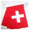 AZ FLAG Ghirlanda 6 Metri 20 Bandiere Svizzera 21x15cm, Bandiera Svizzera 15 x 21 cm - Festone Bandierine