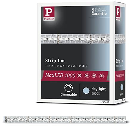 Paulmann 705.69 Strip, Integriert, silber