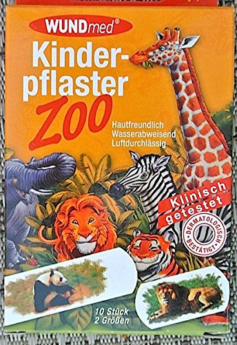 2´er Pack Wundmed Kinderpflaster Zoo 10 Stück (2*10 Stk.)