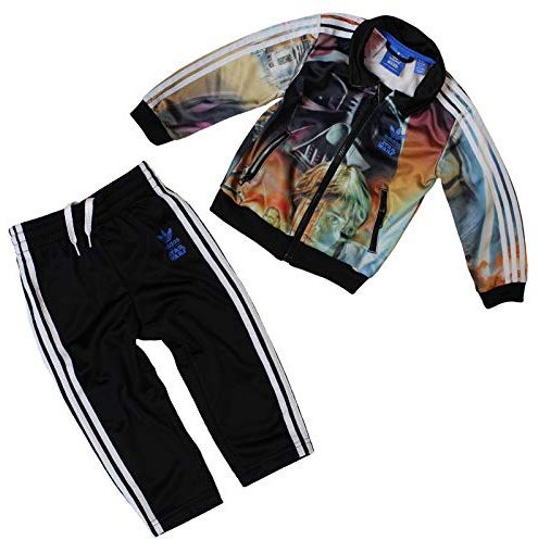 adidas I Sw Archive Fb Jacke Unisex, Schwarz/Rosa/Weiß, 74