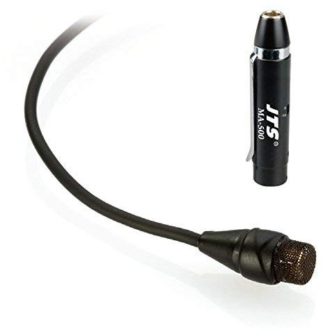 JTS CX-500-B Subminiature Condenser Instrument Microphone - Black