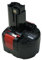 NI-MH Akku, 9,6V / 2000mAh ersetzt Bosch 2607335682, 2607335273, 2607335271, 2607335272, 2607335453, 2607335469, 2607335539, 2607335707, 2607335540, 2607335674, 2607001380, 260700180, 2607300002