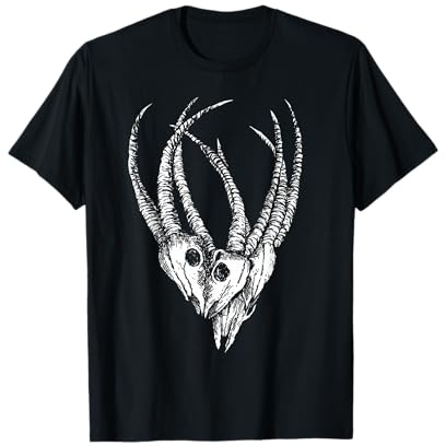 Ziegenhemd, Goat Skull Shirt, Goat Yoga Shirt T-Shirt
