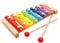XLKJ Kinder Xylophon Musikspielzeug,Xylophon Glockenspiel aus Holz für Pädagogische Entwicklung Spielzeug