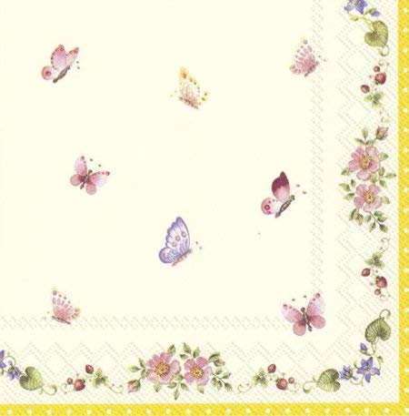 20 Servietten IHR Villeroy&Boch, SPRING AWAKENING 33x33cm