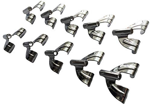 ROSS Percussion Bassdrum-Klauen Vintage Butterfly 20 Pack
