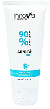 Gel Arnica 90% Biologico Ultra Attivo 200 ml - Ideale per massaggio a muscoli e articolazioni - MADE IN ITALY