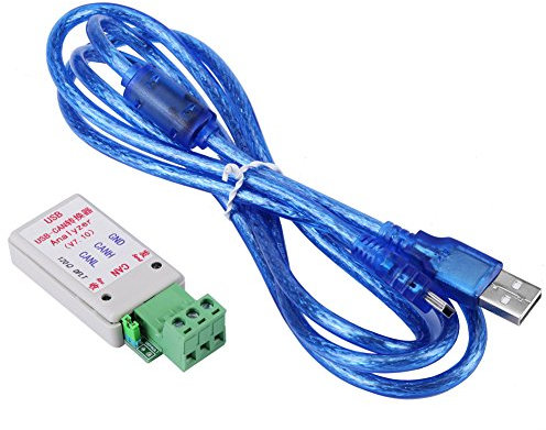 Garosa USB-CAN-Buskonverter-Analysator - Intelligenter Schnittstellenadapter mit USB-Unterstützung für CAN-Bus-Analyse unter XP