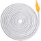 6,56 Pieds Mèche de Remplacement en Coton Mèche Tressée en Coton Mèche de Lampe à Huile Ronde Mèche de Bougie pour Lampes à Huile et Bougies, DIY Fabrication de Bougies à Main (6 mm/ 0,23 Pouce)