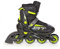 Raven Profession Inlineskates Inliner für Kinder und Erwachsene OPTIONAL 2in1 mit Schlittschuhen verstellbar, Black/Lime 35-39 (23cm-25,5 cm)