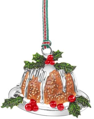 Newbridge Silverware LS817 Christmas Pudding Christmas Tree Decoration