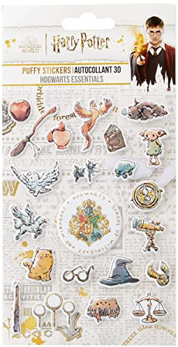 HARRY POTTER Foam STIKERS Cute WIZARD-4895205608993 Adesivi, Multicolore (26245)