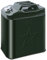 CHUNTIANMEI 10l, 20l, 25l, 30l, 35l,40l, 50l, 60l Benzinkanister Metall Verdicktem, Tragbarer Kraftstoff Kanister, Transport/lagerung/Reisen/Camping/benzindiesel,60L