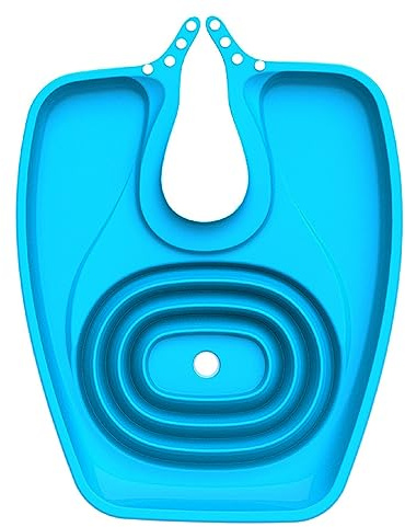 Bafnsiji Bandeja de Lavado de Cabello portátil, Lavabo de champú Plegable, ayudas de Lavado de Cabello para discapacitados, Lavabo de Enjuague portátil, Bandeja de Lavado de Cabello